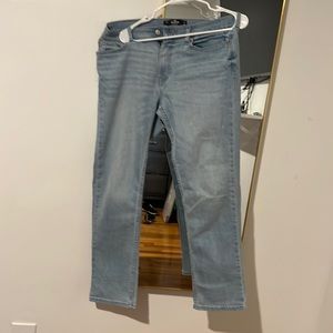 Jeans color blue size 32-30 brand hollister